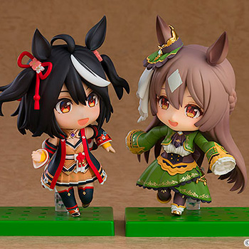 ゲーム『ウマ娘 プリティーダービー』より、「キタサンブラック」と