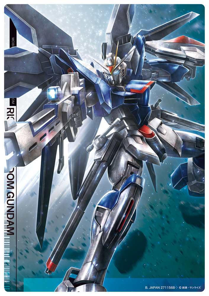 機動戦士ガンダムSEED FREEDOM』より、美麗なクリアポスターがフラット