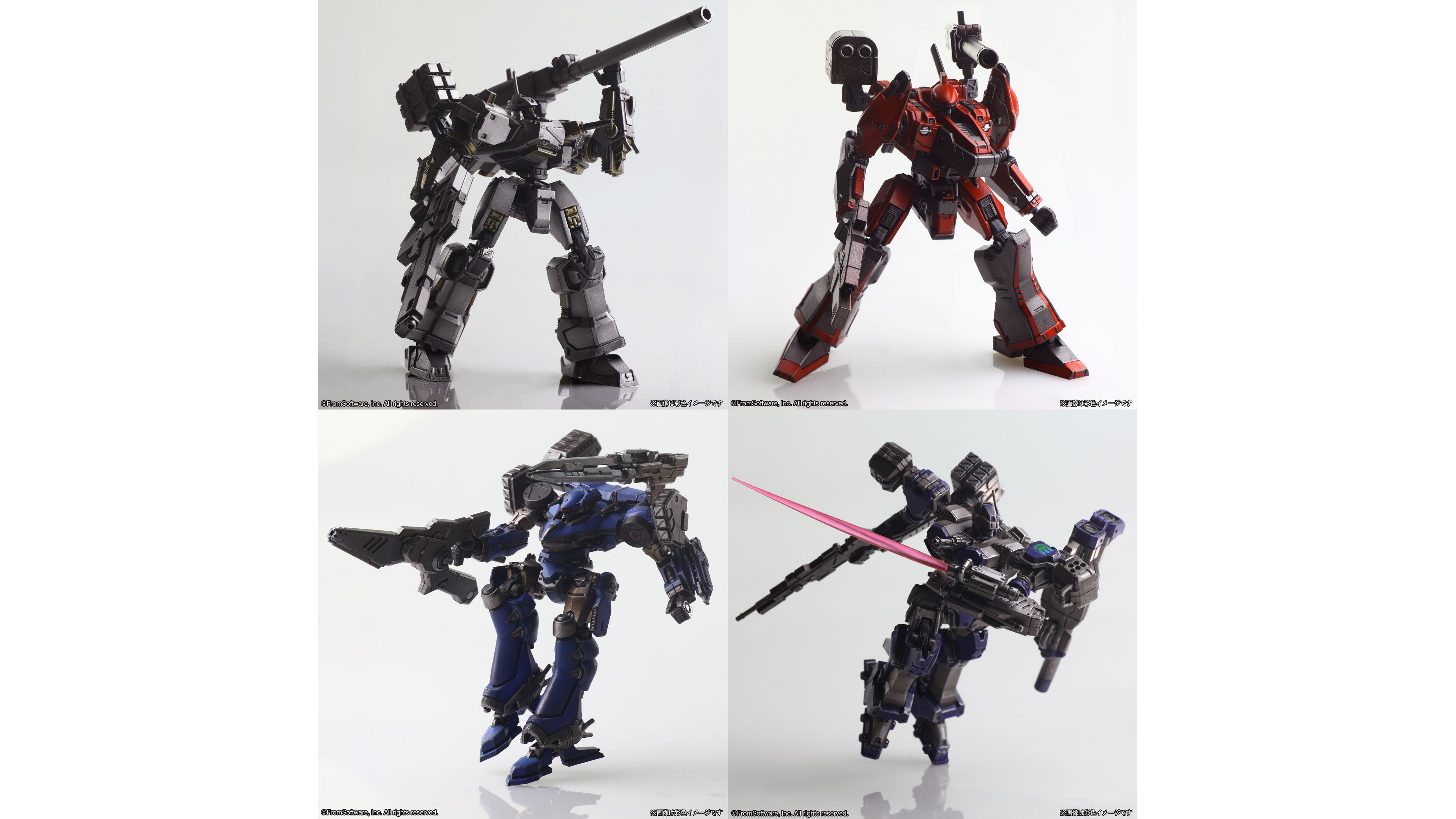 アーマード・コア』＆『アーマード・コア2』の機体プラモデルが11月29