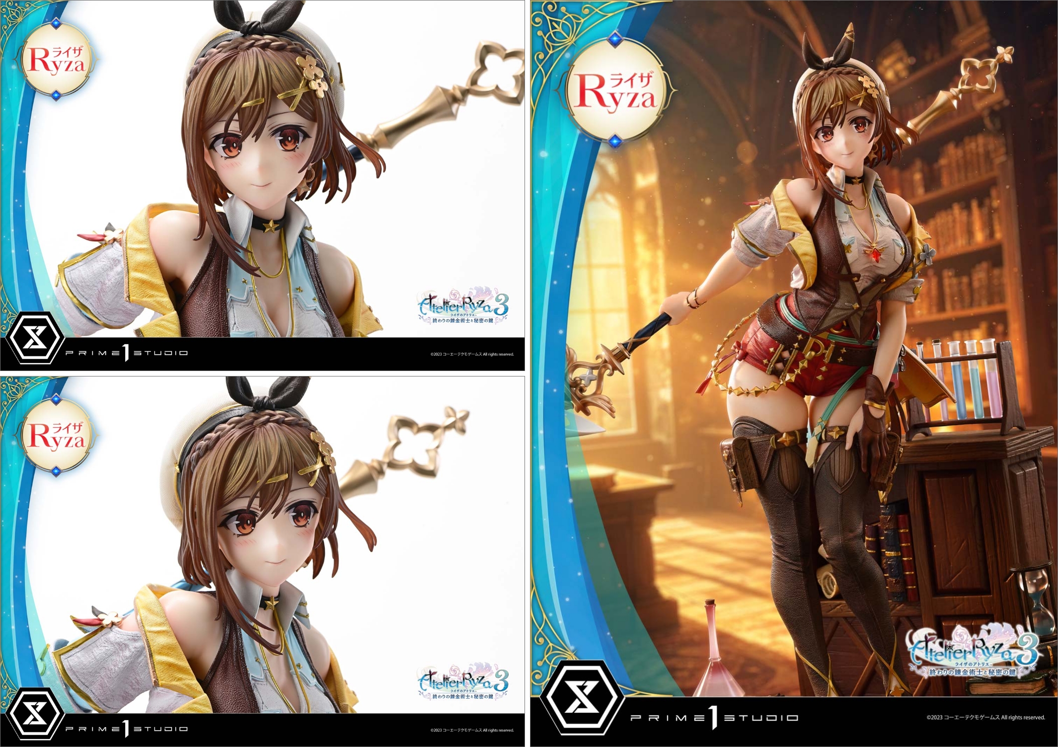 ライザのアトリエ3』より「ライザ」の1/4スケールスタチューが登場