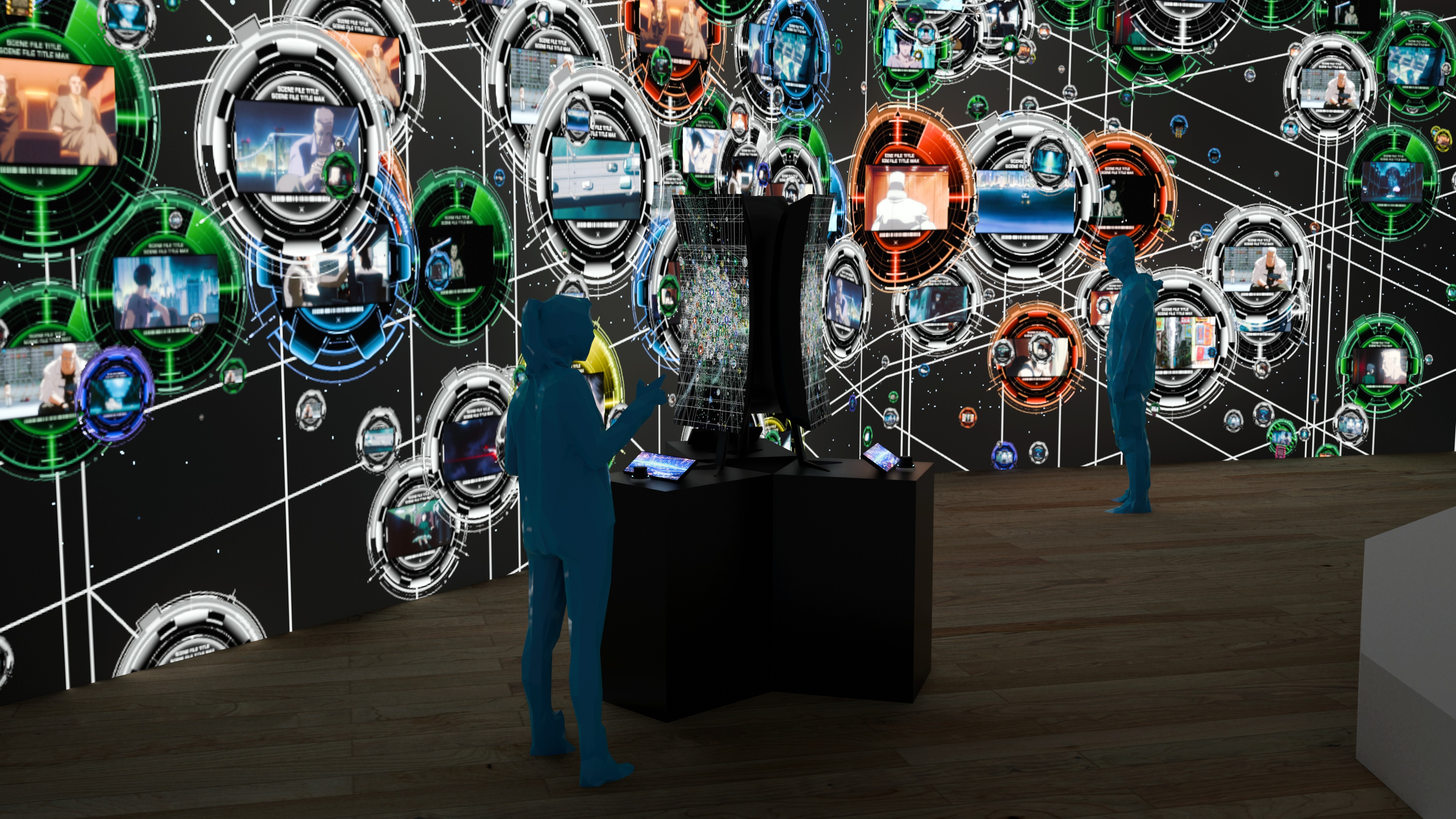 笑い男になる鏡”や“電脳ダイブ”体験が楽しめる！『攻殻機動隊展 Ghost