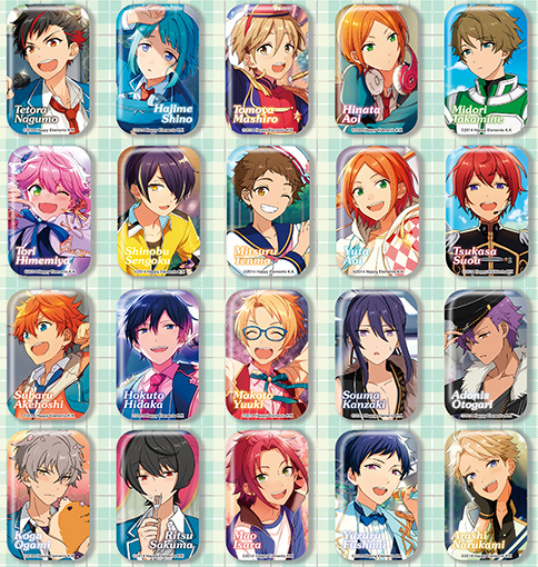 あんスタ・AGF限定商品「まるかくカンバッジ」の情報解禁