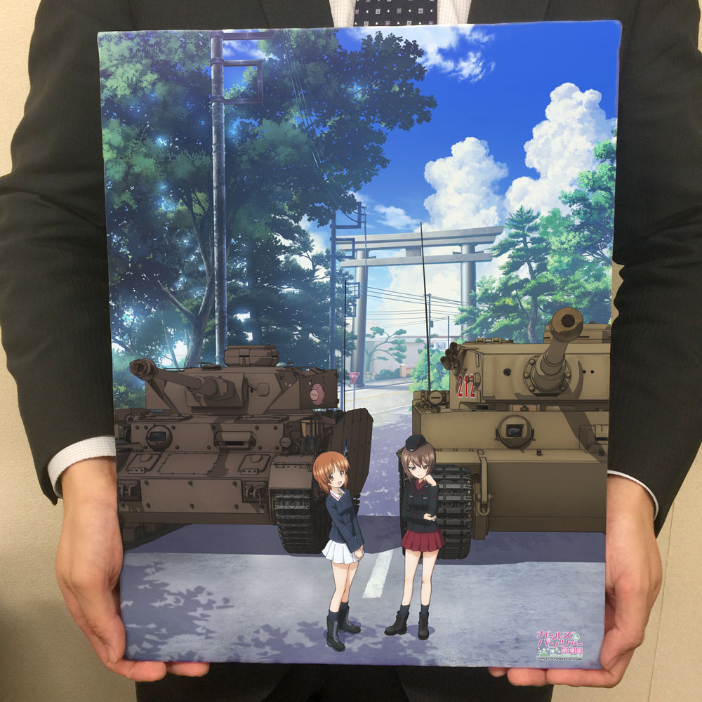 第20回大洗あんこう祭内ガルパンテント村」販売企画｜キャンバスアート