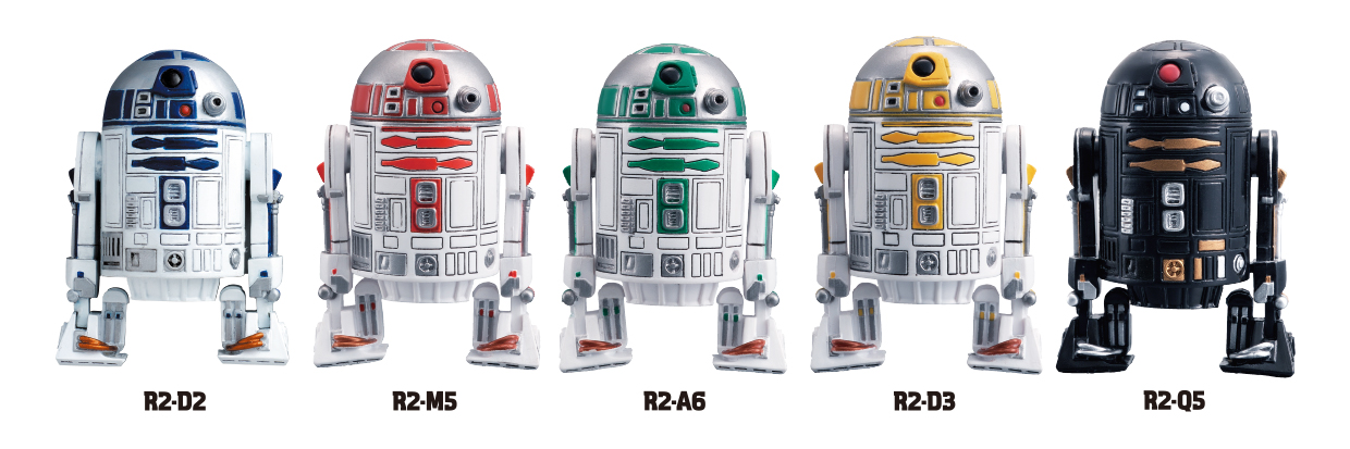 スター・ウォーズ R2マグネットコレクション発売！半立体フィギュア