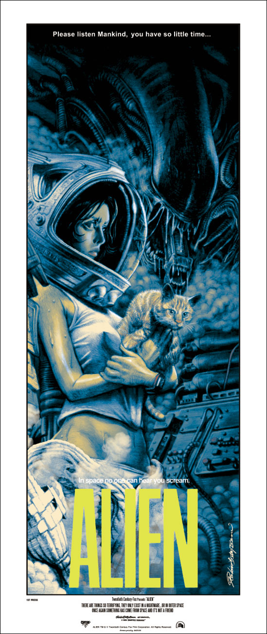 ALIEN x Rockin'Jelly Bean Silk Screen Print 2nd | EROSTIKA