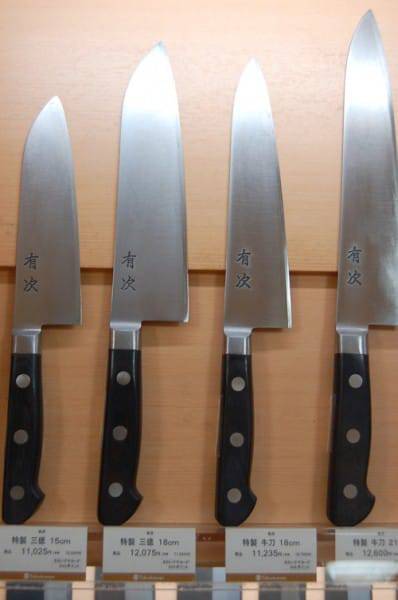 京都有次（ありつぐ）の包丁を日本橋高島屋で購入する