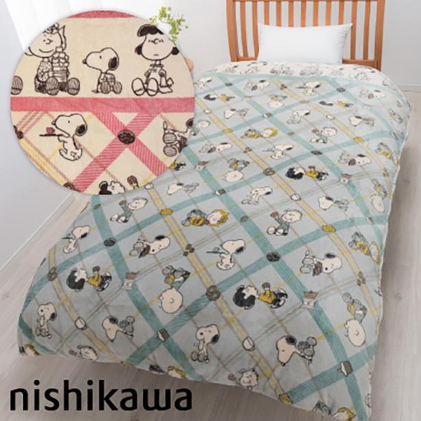 スヌーピーファン必見！西川の寝具に冬のあったか新商品が登場