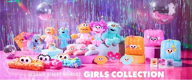 セサミストリートマーケット」でアビー＆しなこが夢のコラボ！ピンク