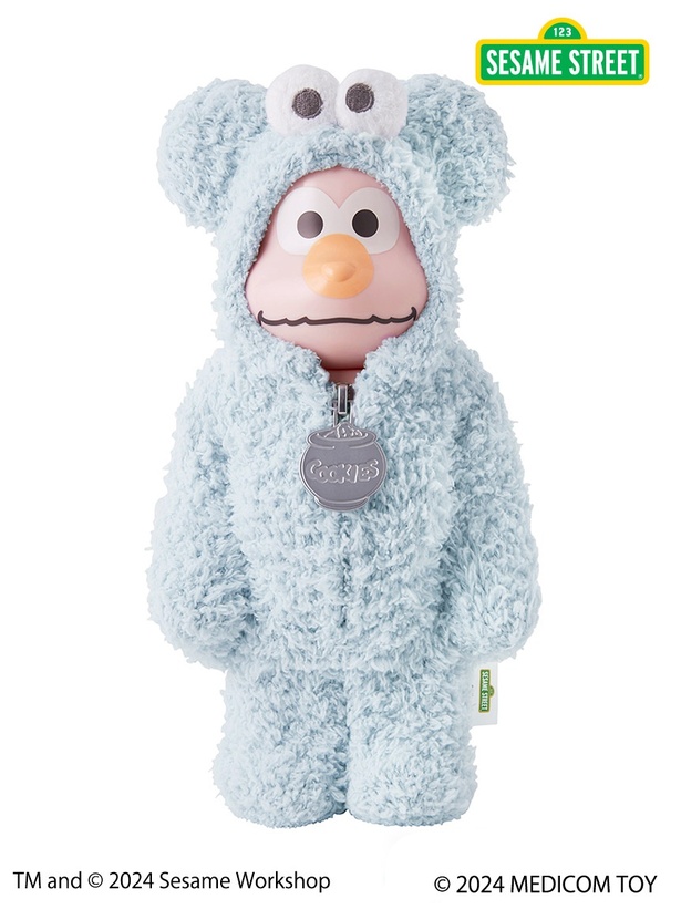 セサミストリート×ジェラート ピケの「ベアブリック」新発売