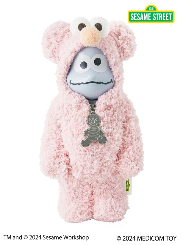 セサミストリート×ジェラート ピケの「ベアブリック」新発売