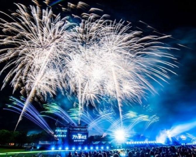 音楽と花火の一体感にうっとり。「ディズニー ミュージック