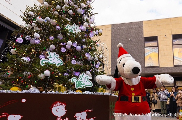 スヌーピーや仲間たちのアートワークが盛り上げる「グランベリーパーク