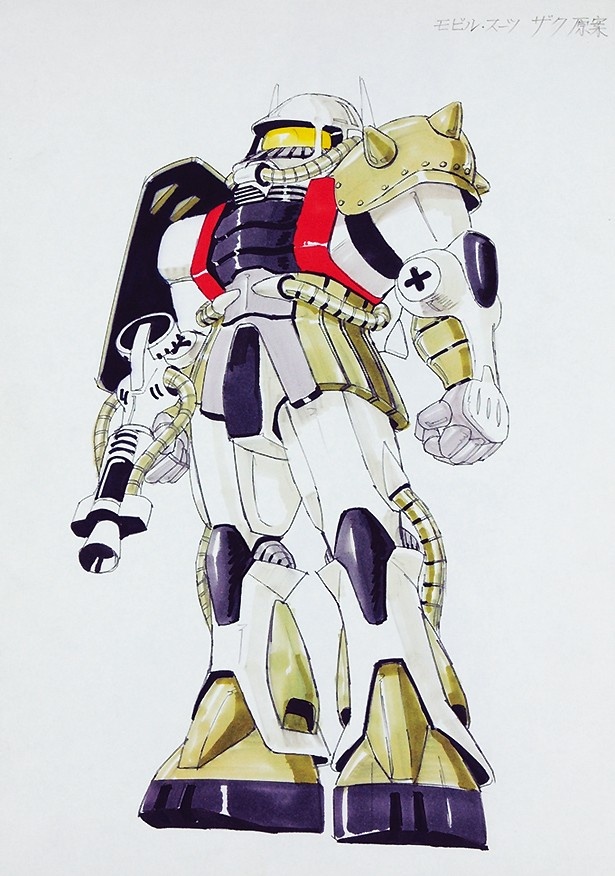 画像18 / 20＞ガンダムの内部構造を描いた資料もあり！「超・大河原