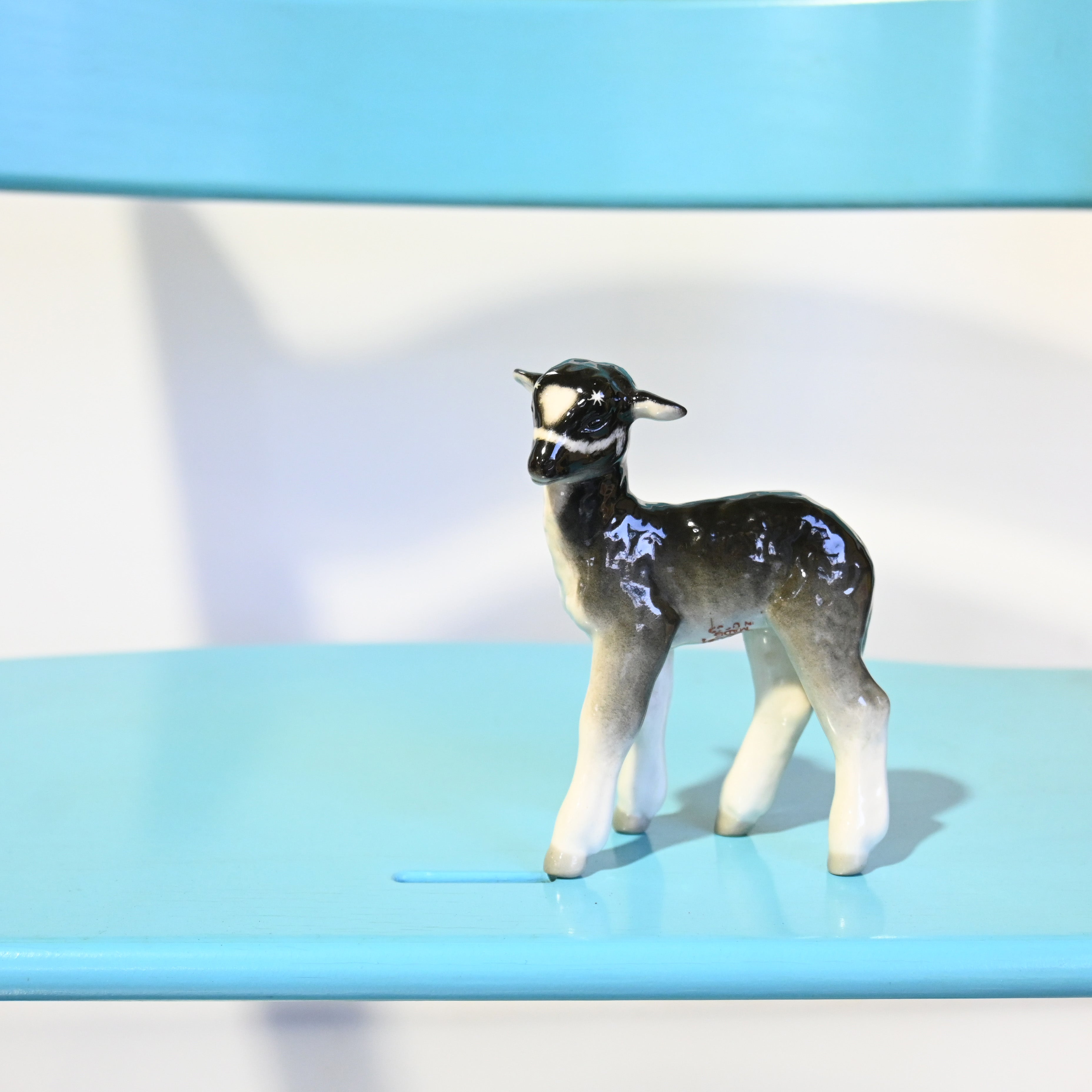 Lomonosov Lamb Figurine USSR Vintage / ロモノーソフ 子羊 フィギュ