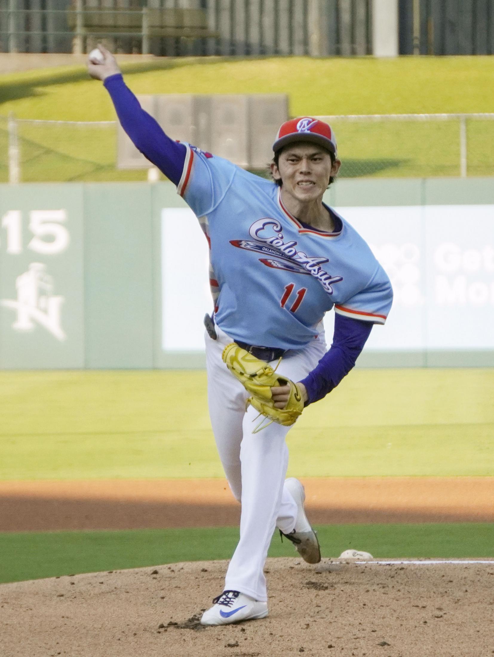 佐々木朗希、球速向上162キロ 3A戦「直球楽しく投げられた」（共同通信