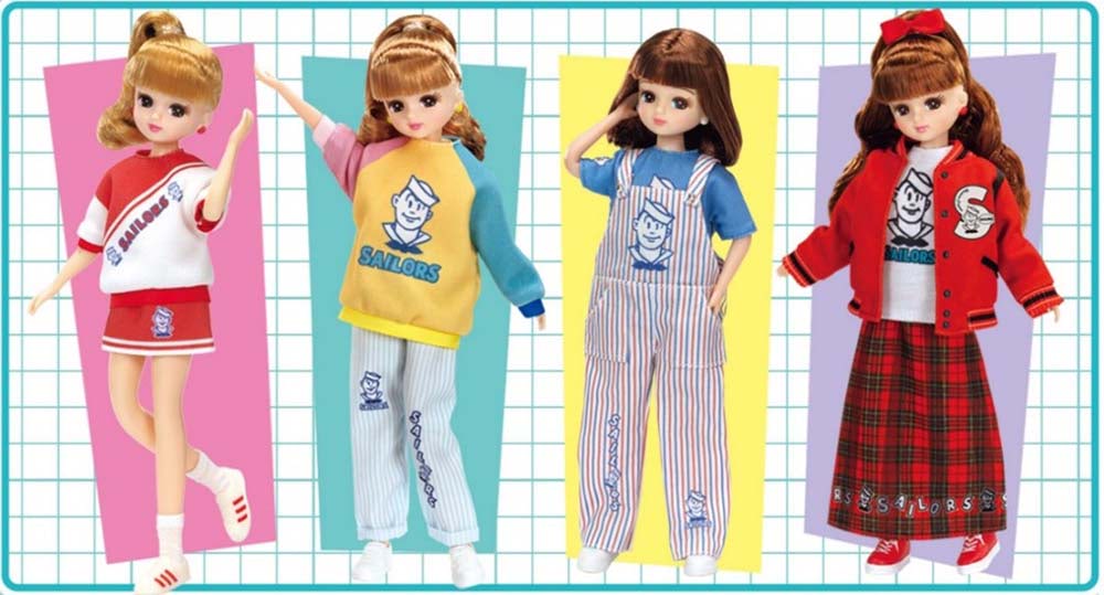 リカちゃん】セーラーズコラボくじのレトロな景品をすべて公開