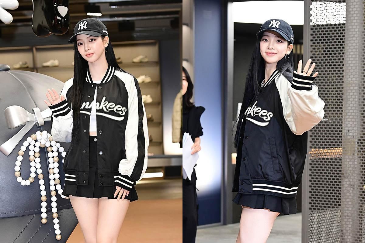 Aespa's Karina stuns with flawless look at MLB event in Seoul