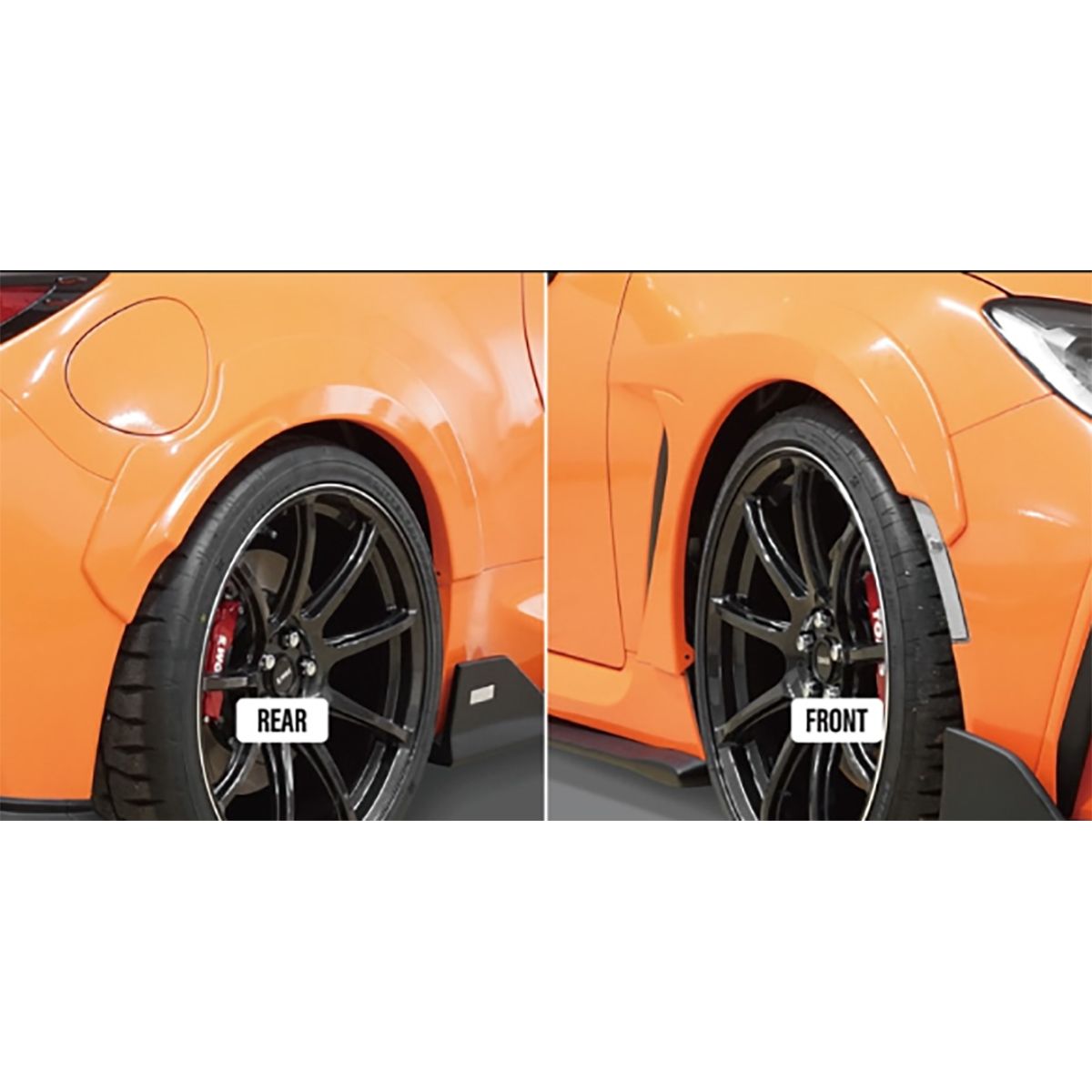 トムス オーバーフェンダー 53800-TZN80-Z 素地 GR86 ZN8