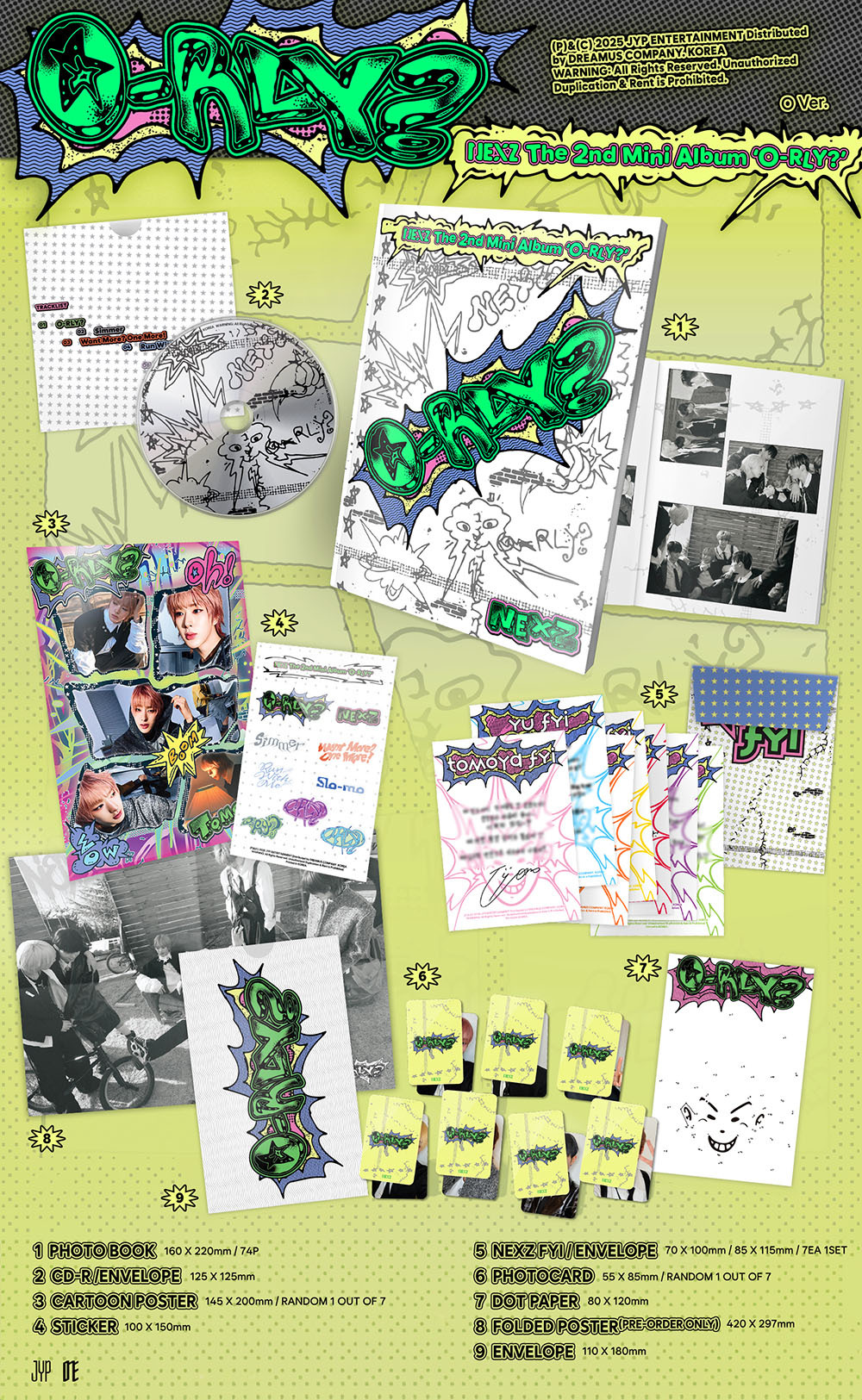 NEXZ The 2nd Mini Album『O-RLY?』特設サイト