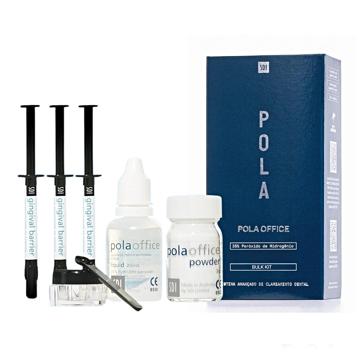 BLANQUEAMIENTO POLA OFFICE 5 PACIENTES BULK KIT SDI - Nexo Dental