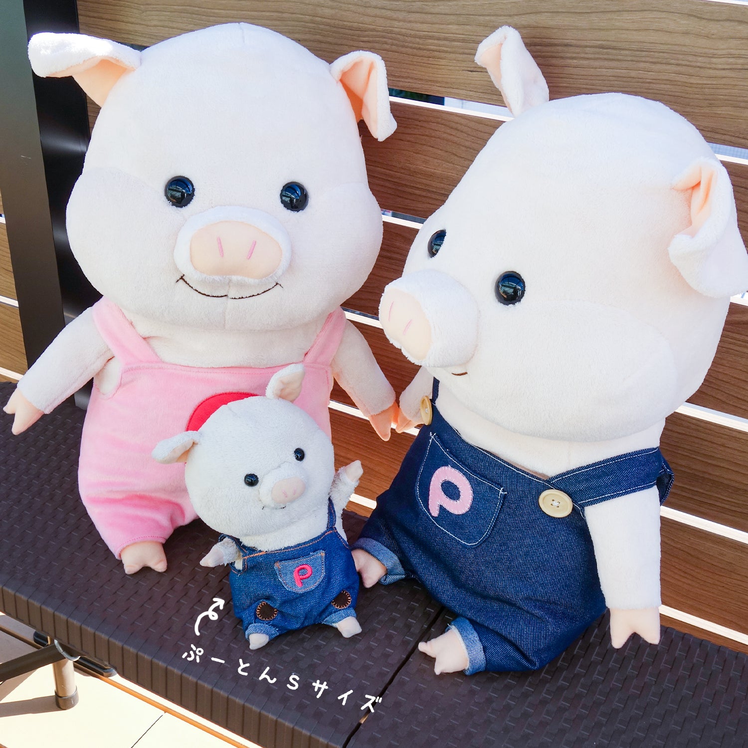 こぶたのぷーとん ぬいぐるみLLサイズ【全2種】 – nipopo