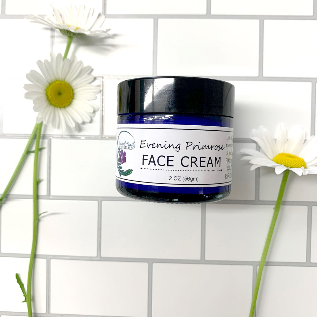 Evening Primrose Anti-Aging Cream - Natural Family Botanicals