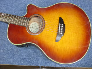 YAMAHA APX-4A-SPL - 弦高調整 - ギターリペア・ベース修理工房 NINTH