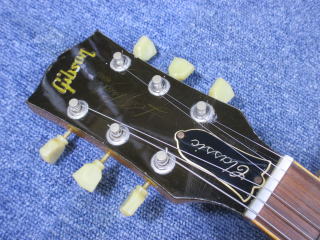 Gibson Les Paul｜ネック折れ - 補強｜塗装｜トータルメンテナンス