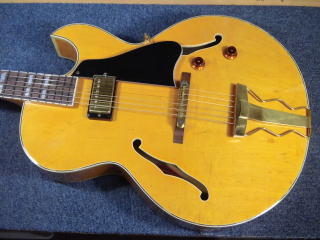 Burny RFA-75 - フレット交換、ナット交換、メンテナンス - ギター