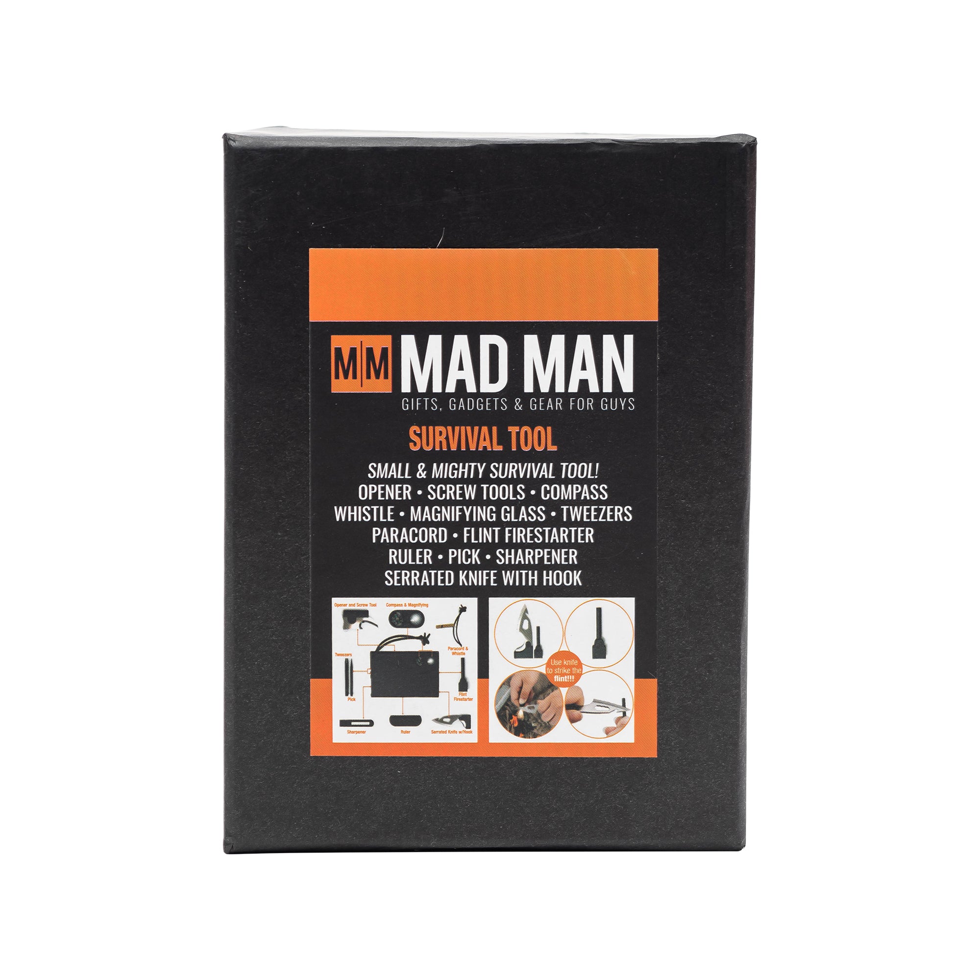 Men's 18 In 1 Survival Tool Mad Man by Mad Style Wholesale