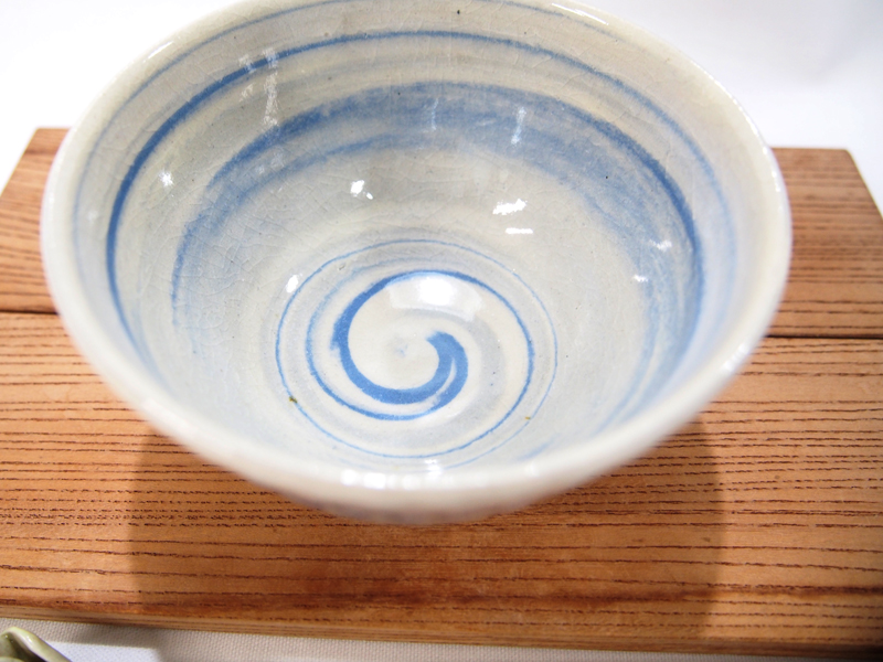 練上マーブル縦鎬 ごはん茶碗 2【甲和焼 芝窯】飯碗・鉢・どんぶり食器