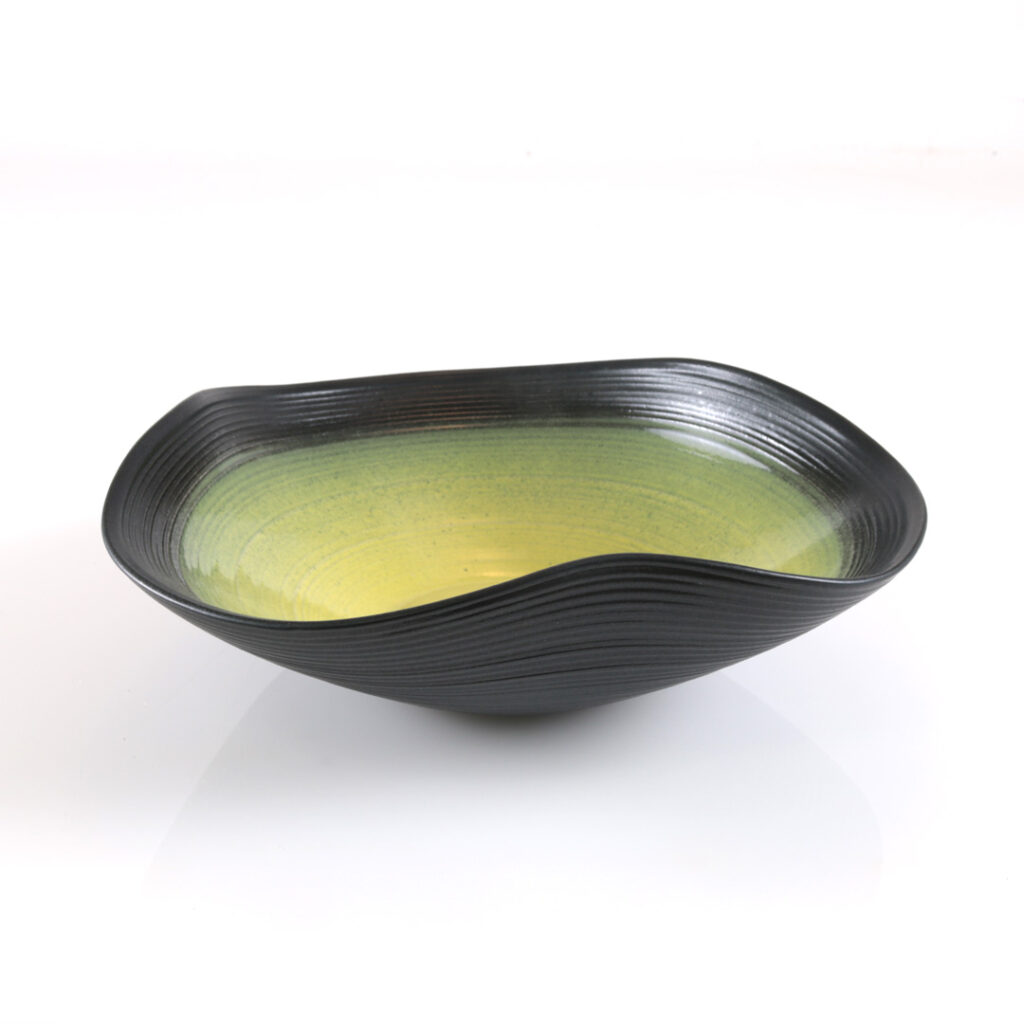 萬古焼の水盤花器 2寸4分皿 | 花器と道具 | 日本総合園芸