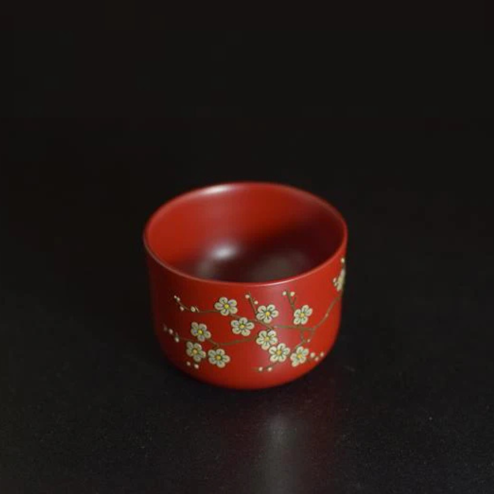 琉球漆器 堆錦 梅ぐい呑み | ギフトショップ Nihon Miyabi 通販サイト