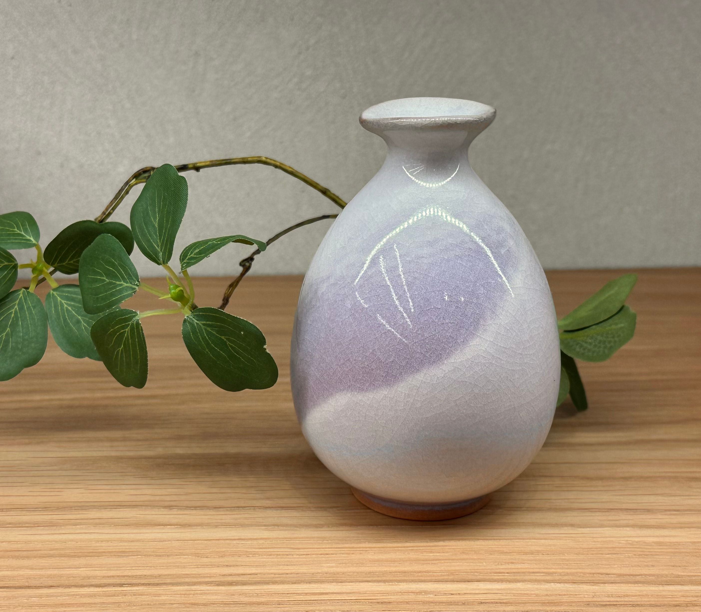 萩焼 椿秀窯 萩むらさき 酒器セット 300cc/70cc | ギフトショップ