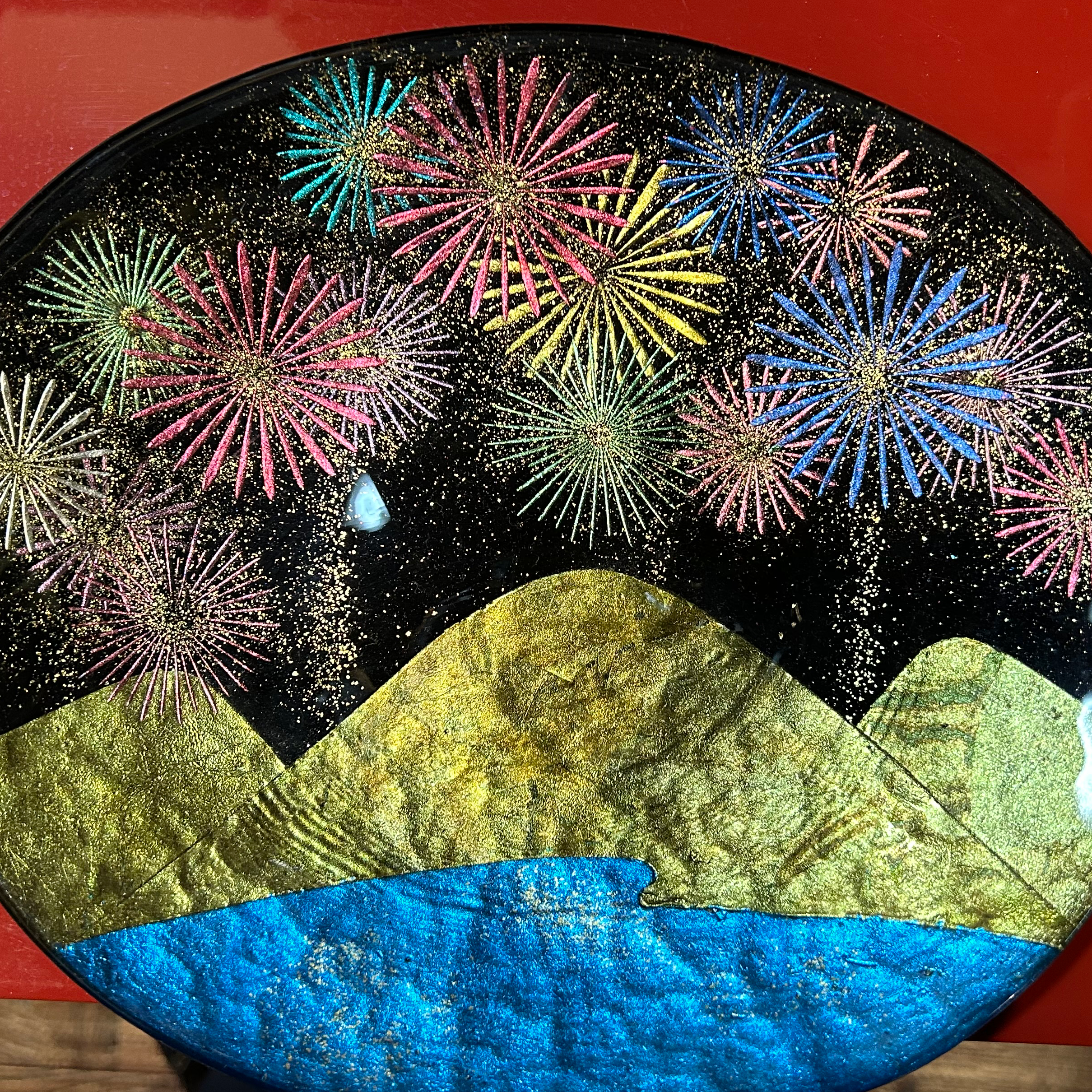 蒔絵師 中村光彩 ガラス 福島県｜NA-utsuwa-(日本橋アートうつわ)