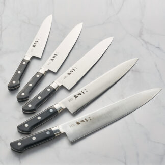 VG-10 三層鋼 口金付 牛刀 | 一刃鍛 刃物本舗