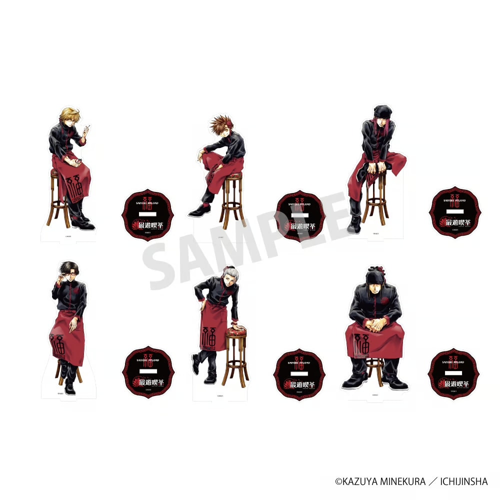 最遊記×NATSLIVE」コラボカフェ開催！三蔵一行たちの店員姿は峰倉