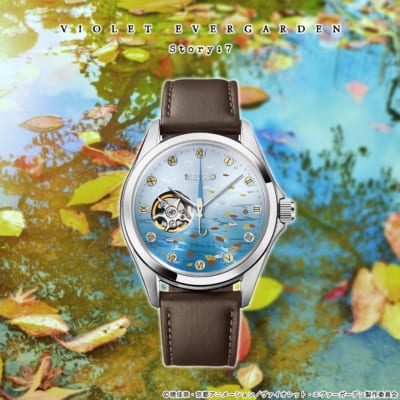 ヴァイオレット・エヴァーガーデン×セイコー」コラボ機械式腕時計が