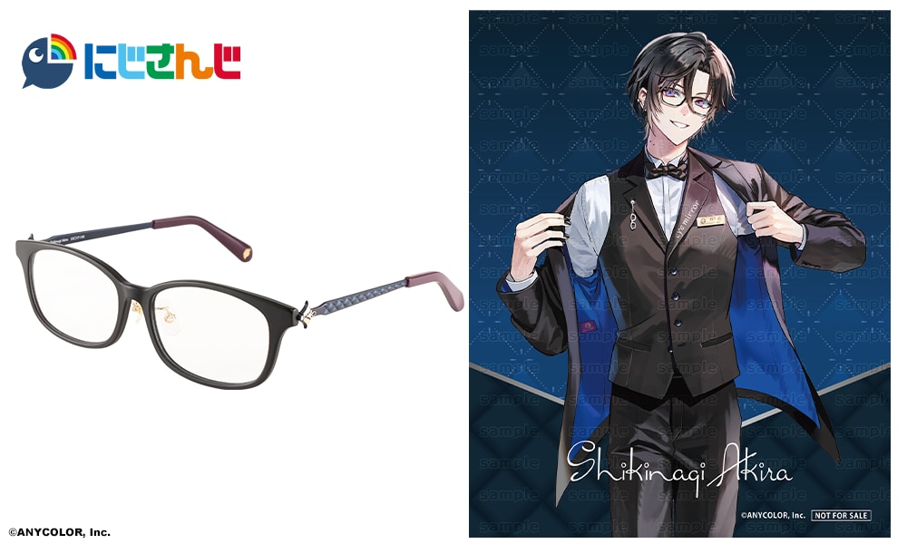 にじさんじ×執事眼鏡eyemirror」コラボ眼鏡が発売決定！VOLTACTION4名