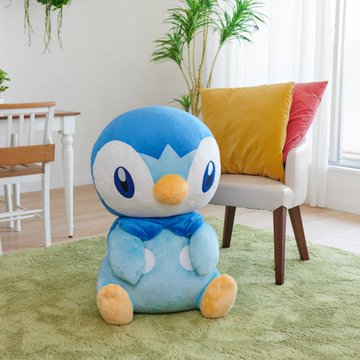 とってもおっきいポッチャマ」ぬいぐるみが大きすぎてもはや同居