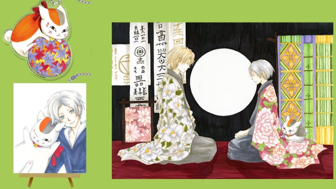 直筆サイン入り額装原画も販売！『夏目友人帳』大原画展のグッズは種類