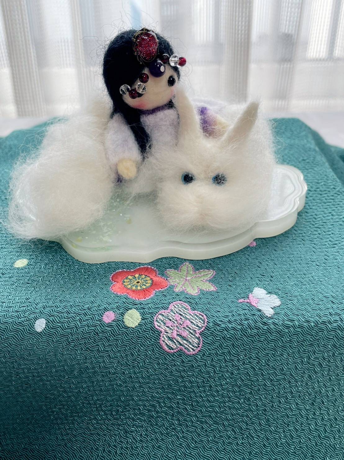 HOME - 羊毛フェルトで神様・お守り・龍 虹のほし