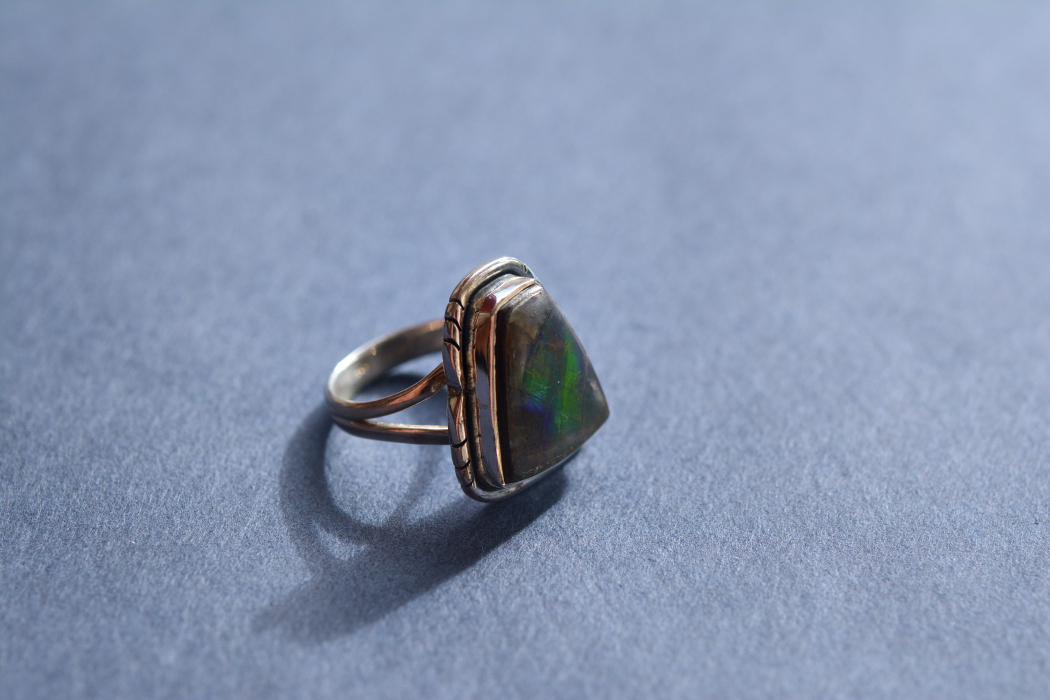 アンモライト【16】リング・指輪