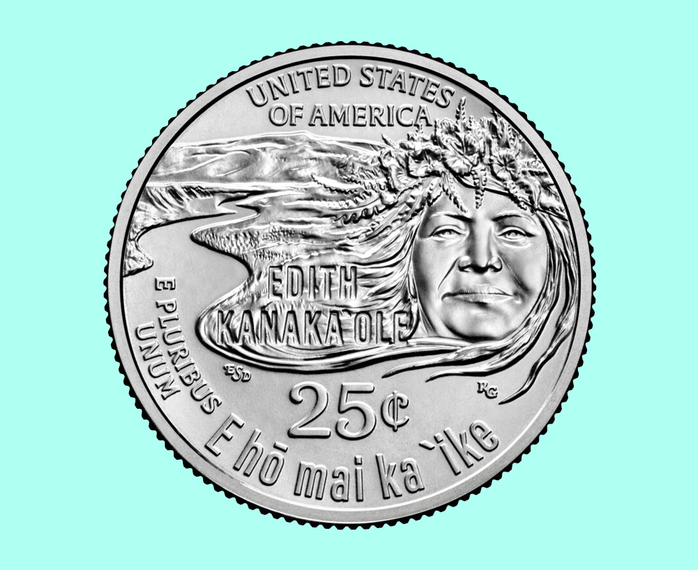 ハワイニュース】アンティ・エディスのクオーターコインが流通開始