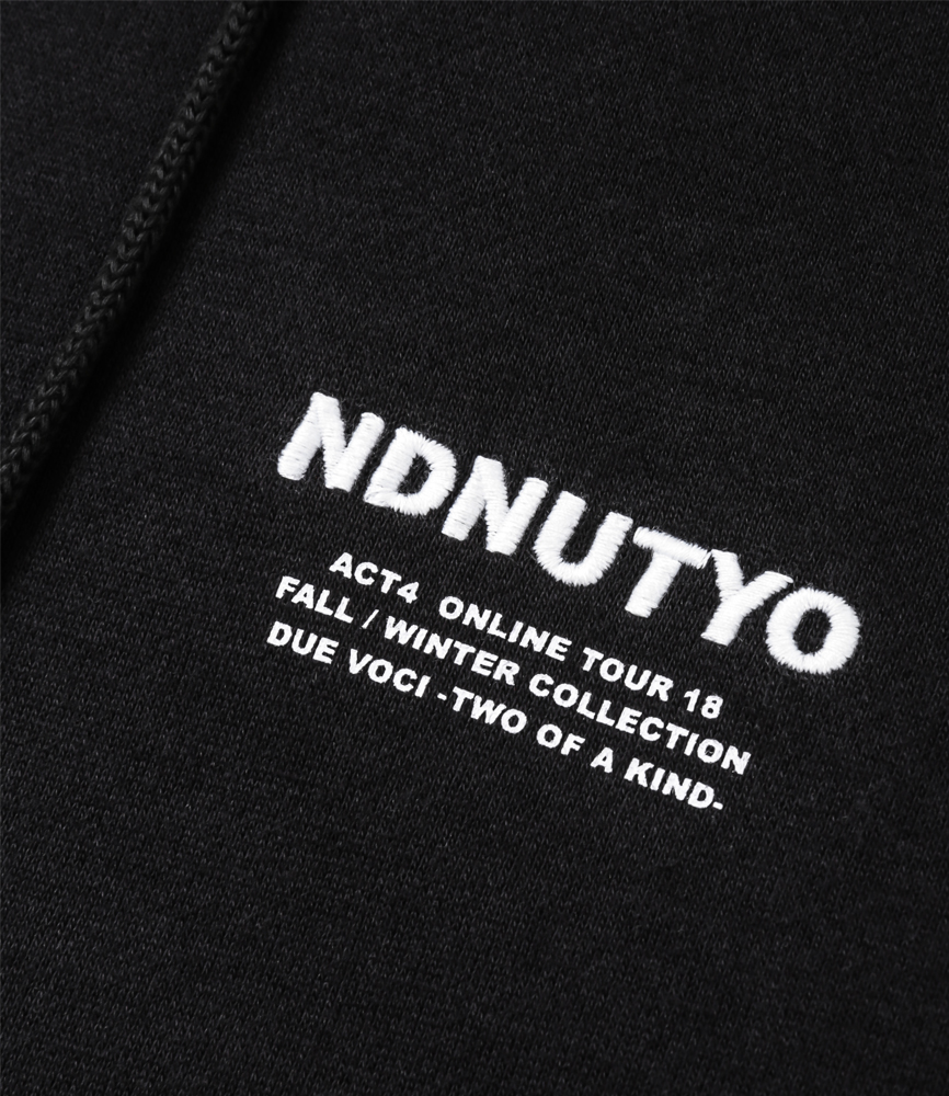 BRIDGE PASSAGE BIG HOODIE / BLK | NIL DUE / NIL UN TOKYO