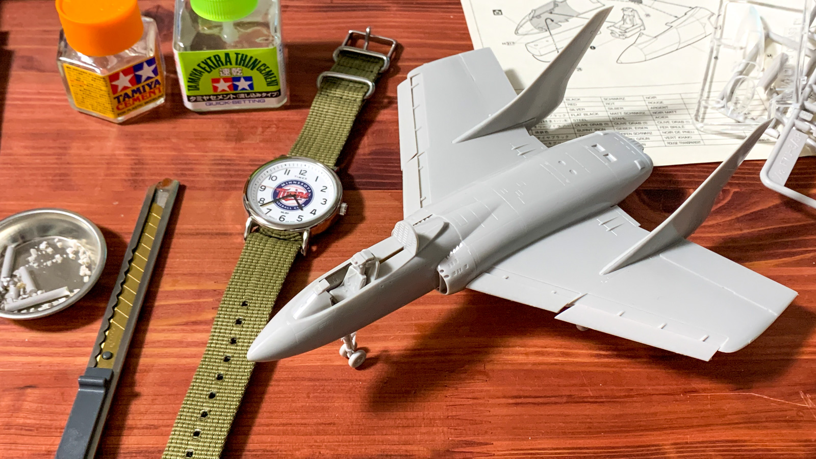 流れ着いたフジミの1/72カットラスを作る。 | nippper: ニッパーを握る