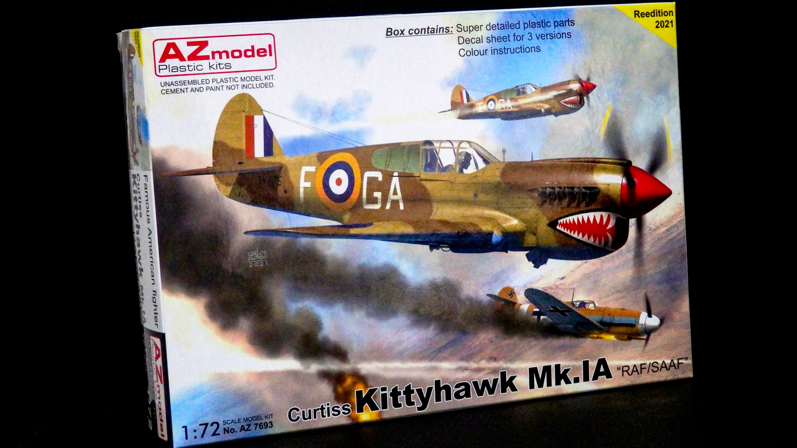 トマホーク？ ウォーホーク？ キティホーク？ P-40ファミリーをプラモ