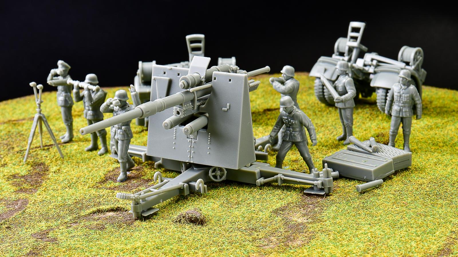 世界一有名な大砲を1日で組み上げられる！／ドイツ軍 88mm砲 を