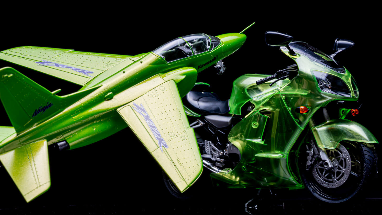 お祭りNinja！ 傑作バイク模型なカワサキZX-12Rでワッショイ