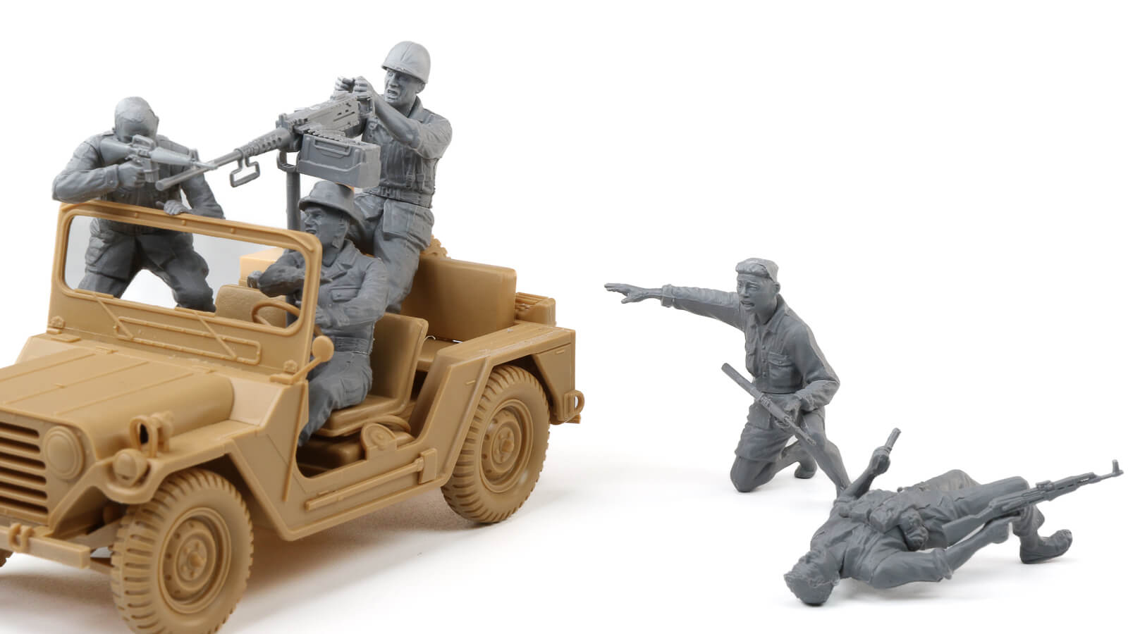 ベトナムの景色を見せてくれる迫真の演技が込められたプラモデル